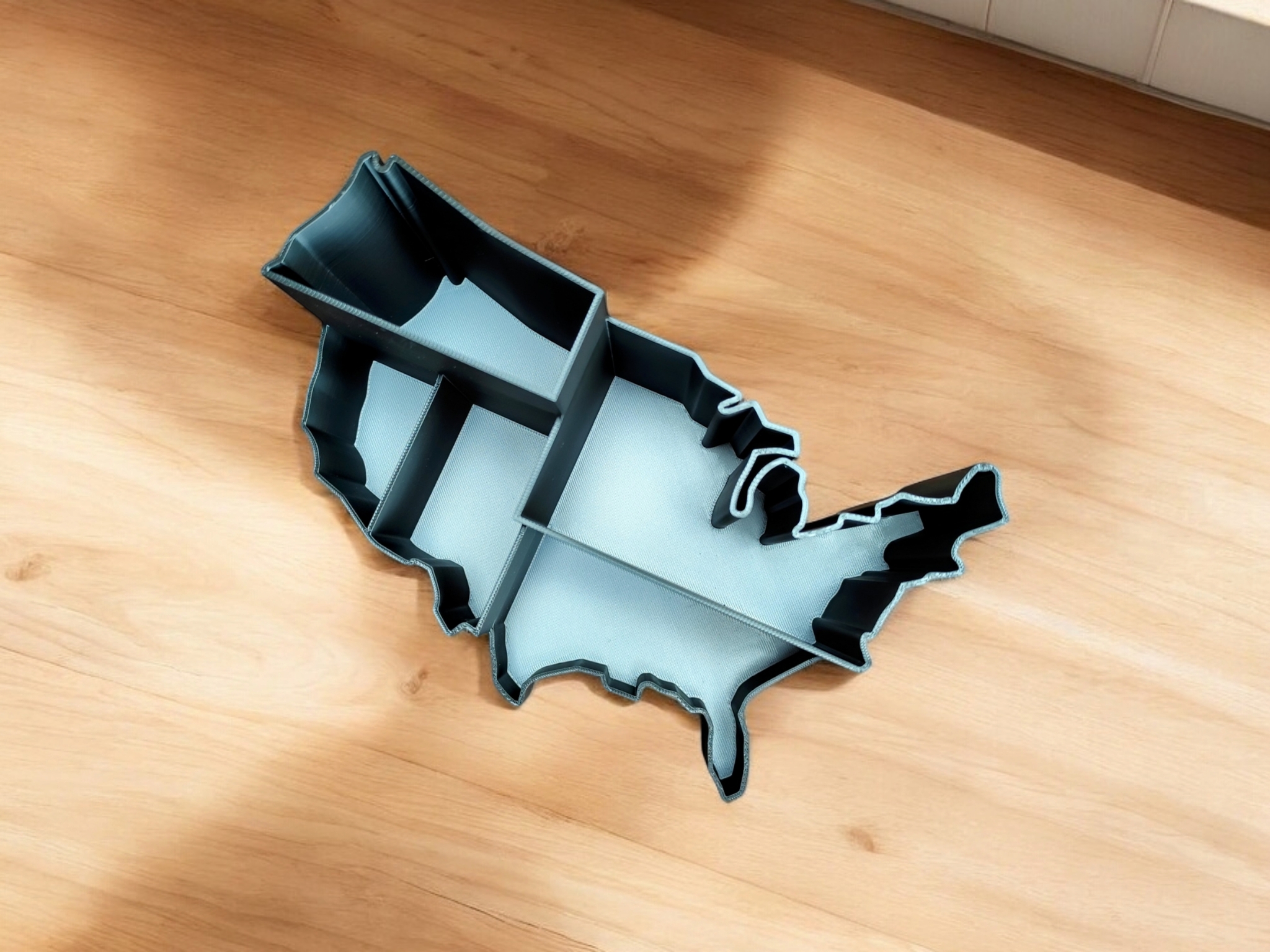 Desk Organizer U.S.A Map - Hero View
